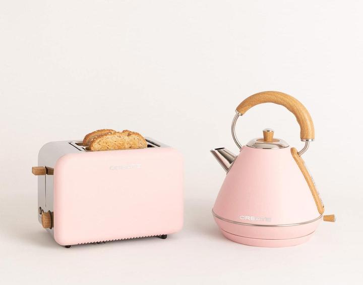 Image du produit Create Grille-pain et bouilloire rose
