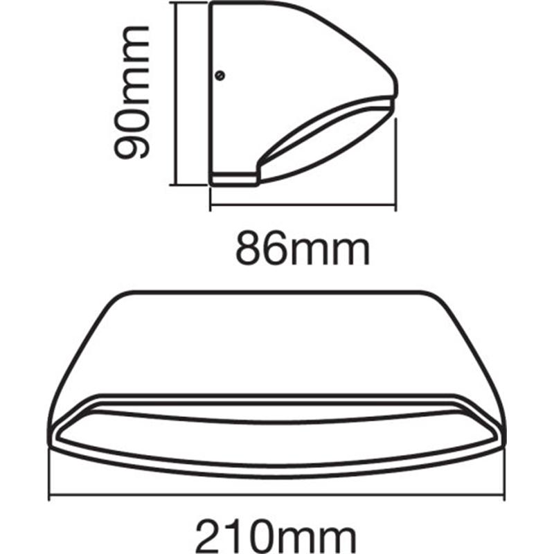 Thumbnail - Ledvance, Wandleuchte + Deckenleuchte, Endura Style Wide (530 lm)