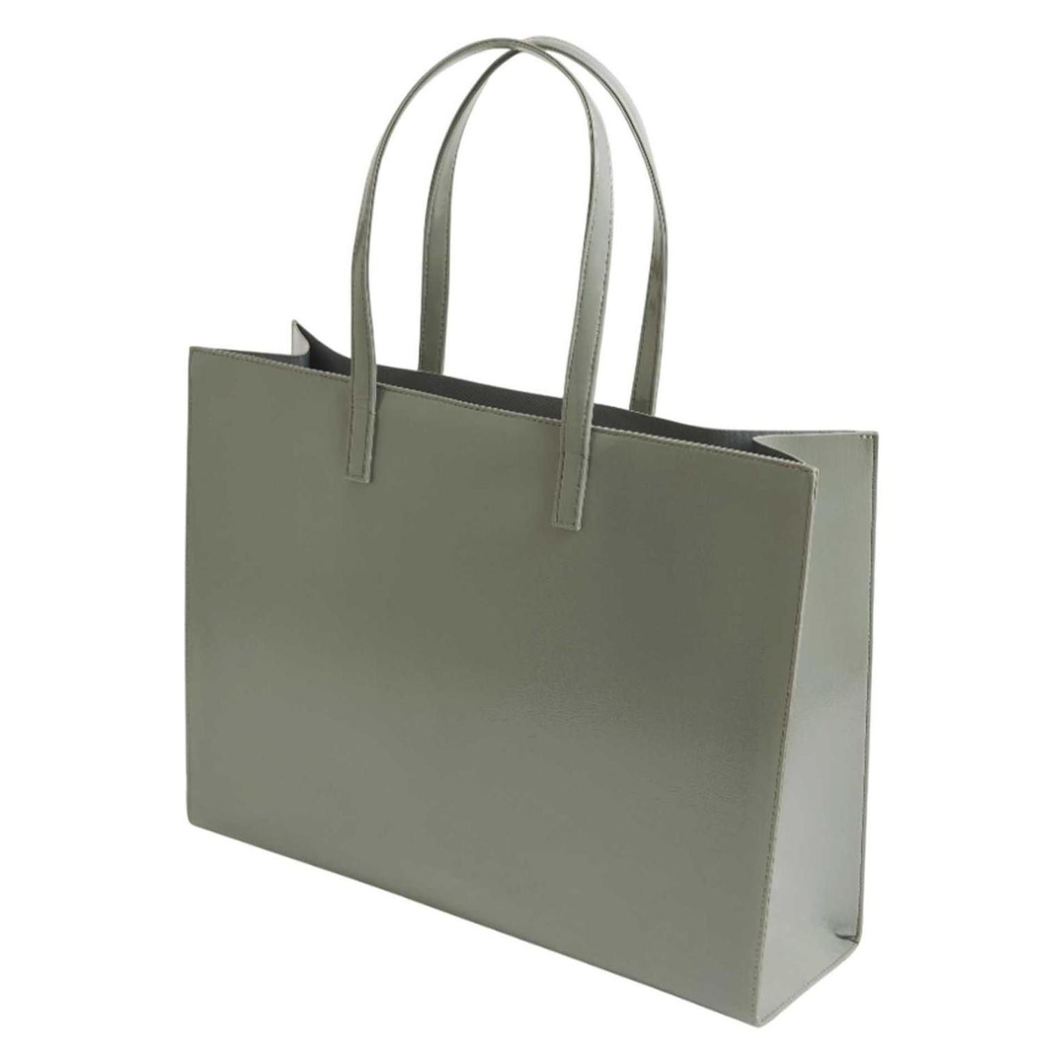 Ted Baker, Damen, Tasche, Crikon Crinkle Extra Large Icon Bag, Grün
