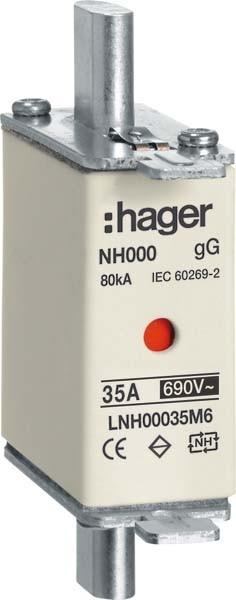 Actual product image Hager NH fuse link (35 A)