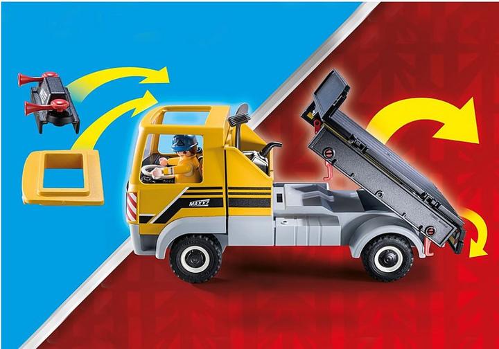 Produktbild Playmobil Baustelle mit Kipplaster (70742, Playmobil City Action)