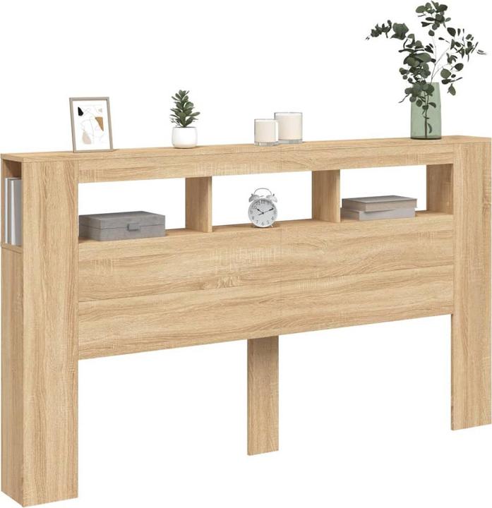 vidaXL LED-Kopfteil (180 x 18.50 x 103.50 cm)