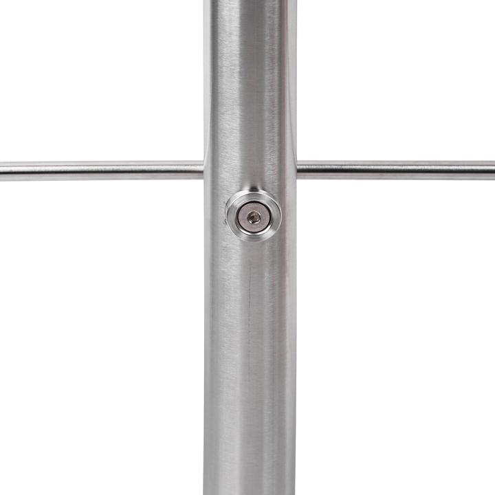 Actual product image Relaxdays Stair railing 1,5m (Stainless steel)