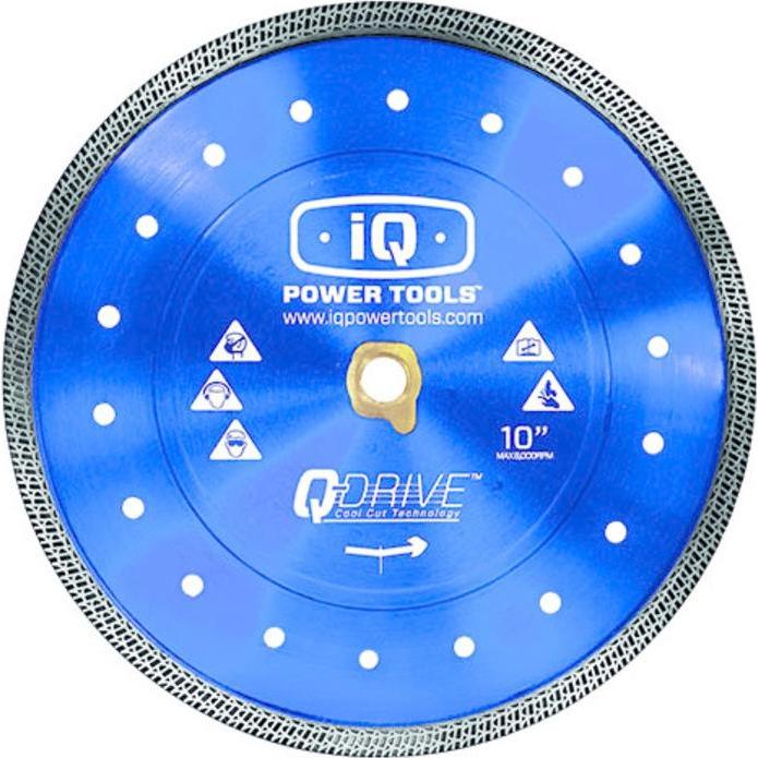 IQ Tools, Lama, iQ Power Tools TLD254-1.54P-QD-MB1 Weichstoffsägeblatt 254 mm - Q-Drive zur Verwendung mit iQTS244.