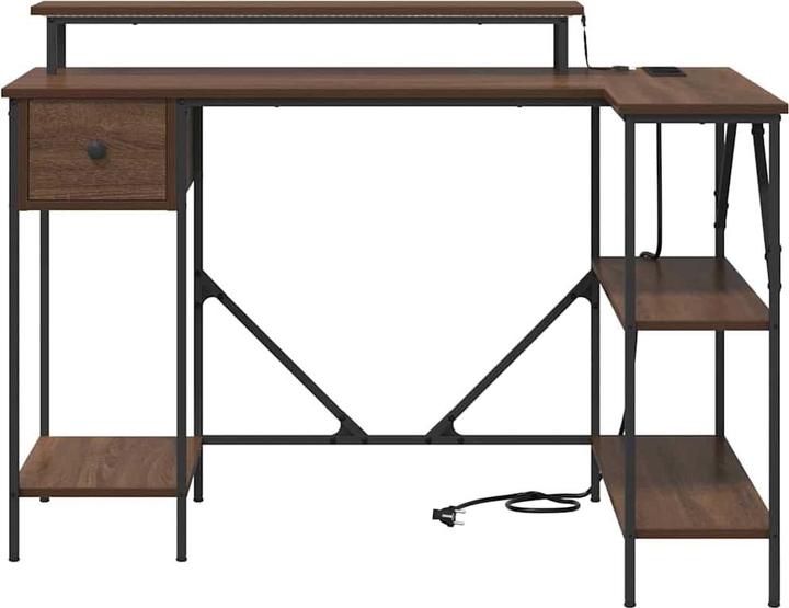 Actual product image vidaXL Modern desk (79 x 120 x 86.50 cm)