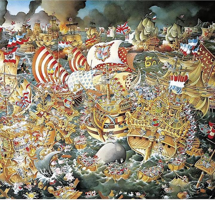 Produktbild Heye Trafalgar Triangular (2000 Teile)