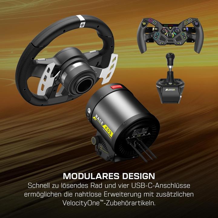 Produktbild Turtle Beach VelocityOne Race KD3 (Xbox One S, Xbox One X, Xbox Series S, Xbox Series X, Windows)