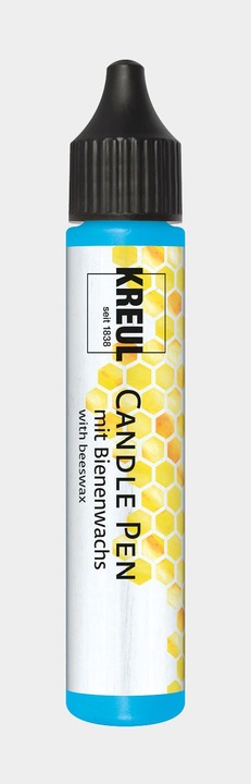 Immagine prodotto Kreul PicTixx CandlePen, penna per dipingere le candele, 29 ml (Blu chiaro, 29 ml)