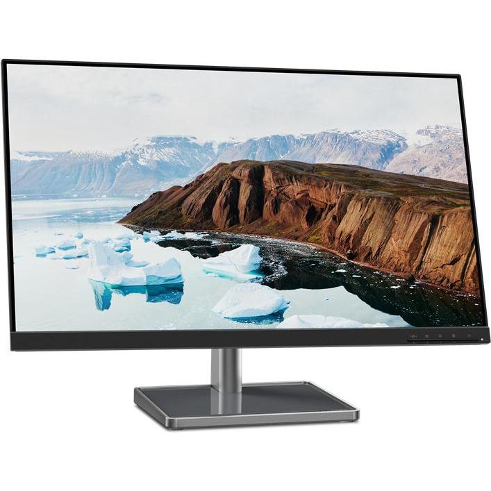 Lenovo L27m-30 (1920 x 1080 Pixel, 27"), Monitor, Silber, Schwarz
