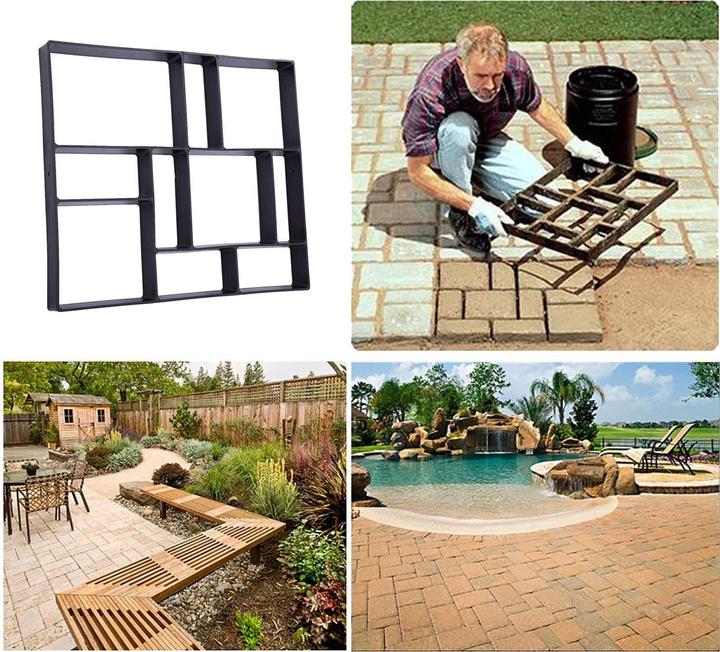 Produktbild HTI-Living Betongiessform Gehwegplatte Nessa Edge