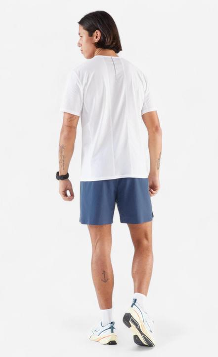 Actual product image Kiprun Laufshirt kurzarm Herren atmungsaktiv - Run weiss (L)
