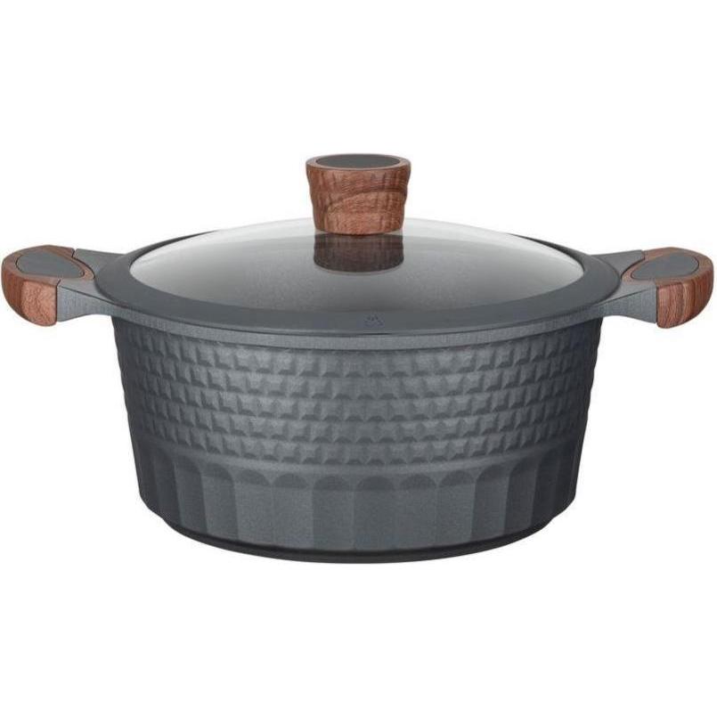 Resto KASSEROLLE D20CM 4,6L, Pfanne + Kochtopf, Schwarz