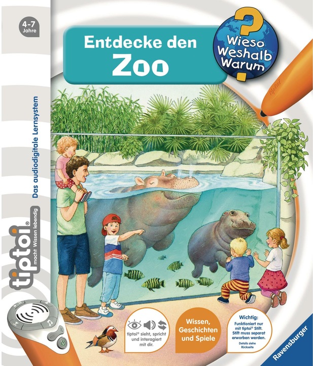 tiptoi Entdecke den Zoo (German, Inca Friesian, 2017)
