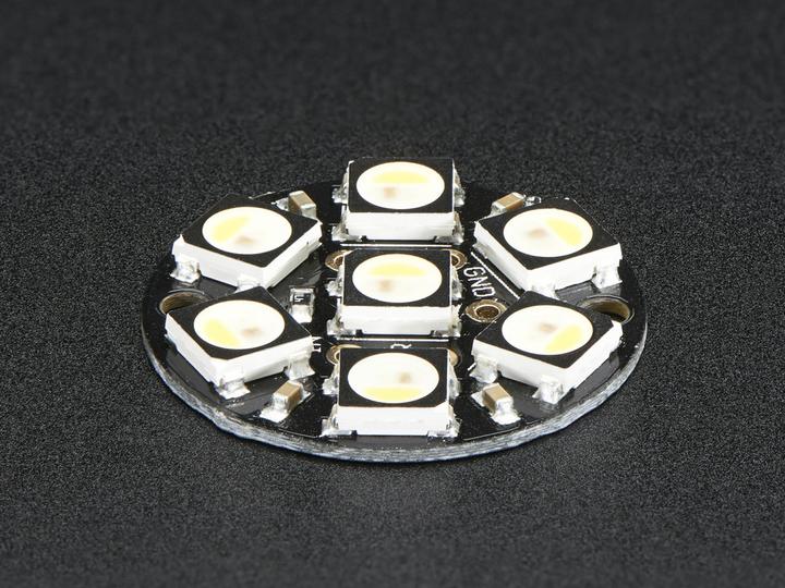 Actual product image Adafruit NeoPixel Jewel Warm White 3000K
