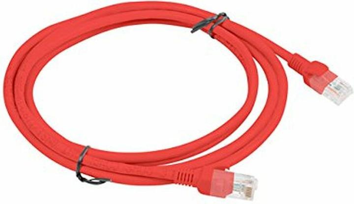 Produktbild Lanberg !Patchcord cat.6 2.0M UTP red (U/UTP, CAT6, 2 m)