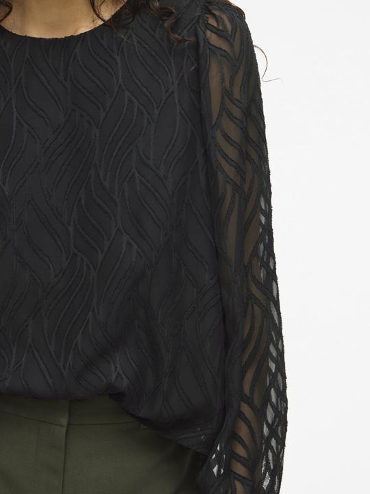 Produktbild Vila VIMIKA Rundhals Oberteil mit langen Ärmeln (36)