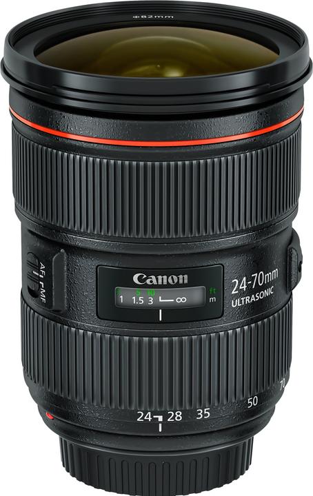 Canon EF 24-70mm / 2.8 L II USM - (EU) (Canon EF, APS-C / DX)