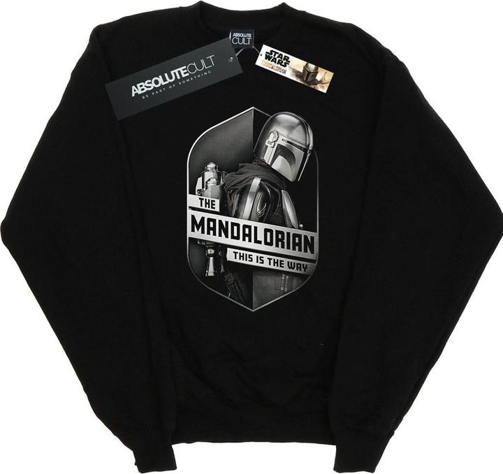 Produktbild Star Wars The Mandalorian This Way Mando Shield Sweatshirt (XXL)