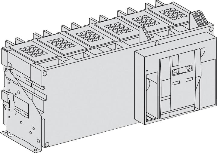 Produktbild Schneider Electric Masterpact NW40bH1, 3 P, 4000A, max. Ausschaltverm. 100kA 48106