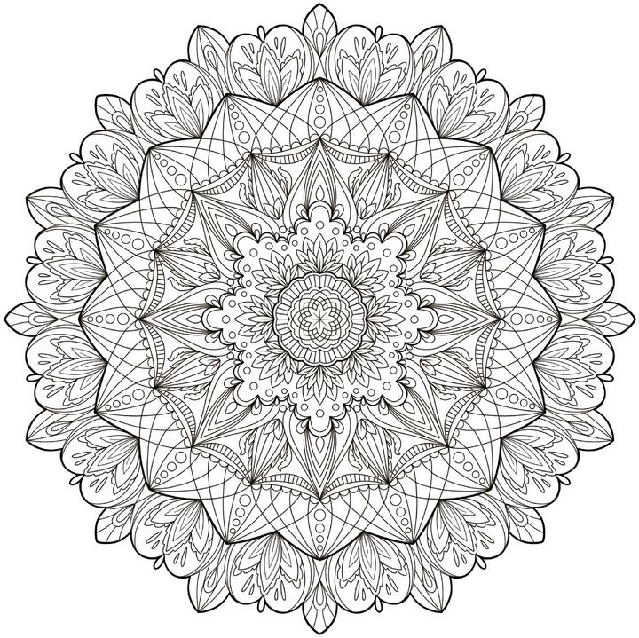 Actual product image Colourful World - Powerful mandalas