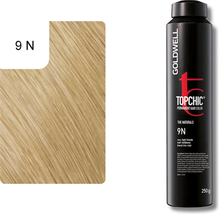 Actual product image Goldwell Topchic (9-N light-light blonde)