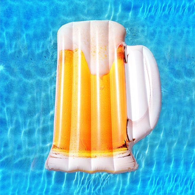Actual product image MU Classic Inflatable beer mug