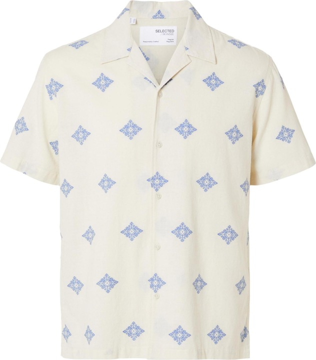Immagine prodotto Selected Homme Camicia a maniche corte in cotone stampato (S)