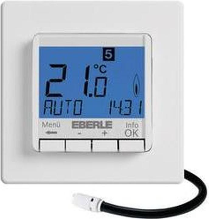 Actual product image Eberle Controls Room thermostat flush-mounted week