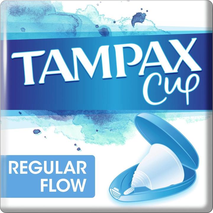 Actual product image Tampax Menstrual Cup Regular Flow