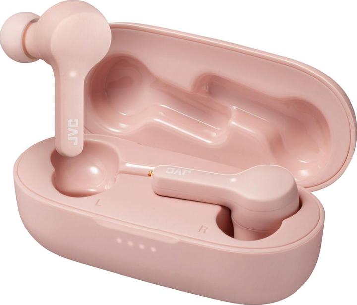 Image du produit JVC HA-A7T2 Gumy True Wireless met comfortabele pasvorm - Roze (24 h, Sans fil)