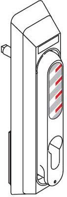 Actual product image ABN GDV120 Swivelling lever without locking insert