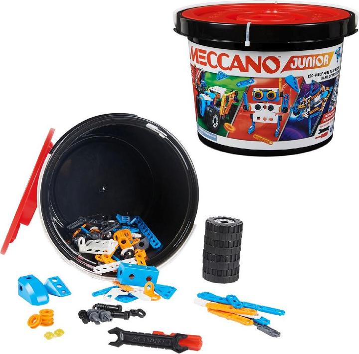 Image du produit Spin Master Baril 150 Pieces Meccano Junior