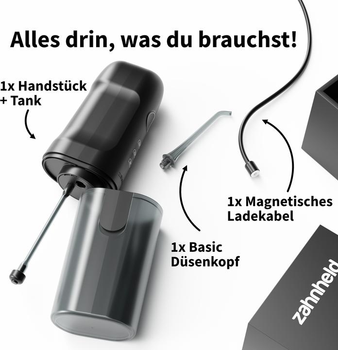 Immagine prodotto Zahnheld Irrigatore bocca Aquadent nero