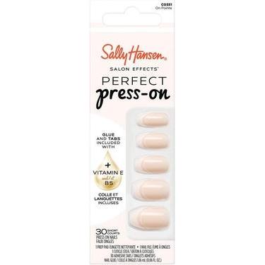 Sally Hansen, Nail art + Unghie finte, Salon Effects Artificial Nails 351 On Point Perfect For A Stylish Look (Unghie artificiali)