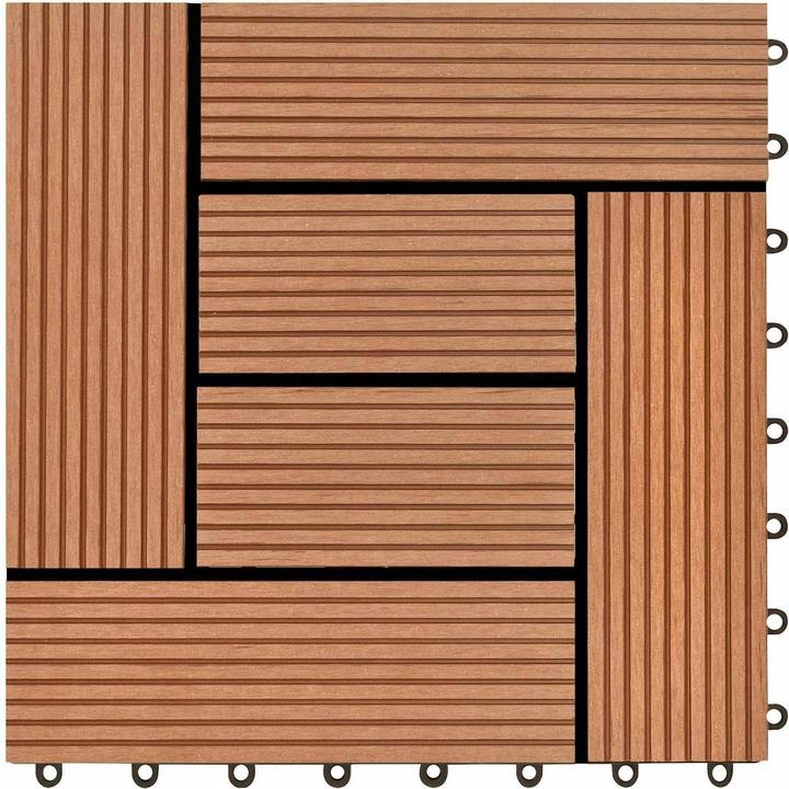 Produktbild vidaXL Terrassenfliese (22x, 30 x 30 cm)