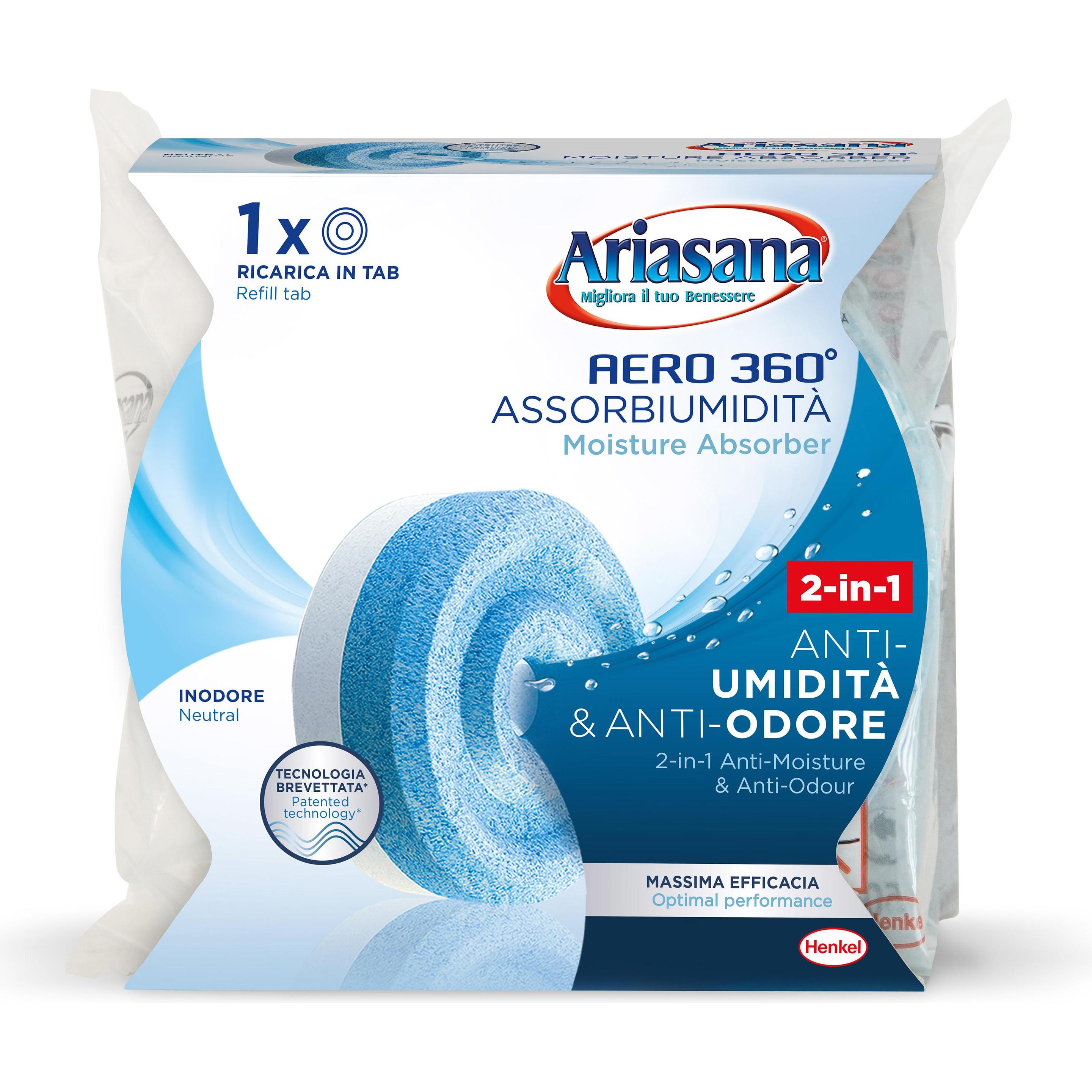 Henkel 1680991 assorbitore di umidità domestico e ricarica per assorbitore Assorbitore (ricarica) As, Accessori trattamento dell'aria