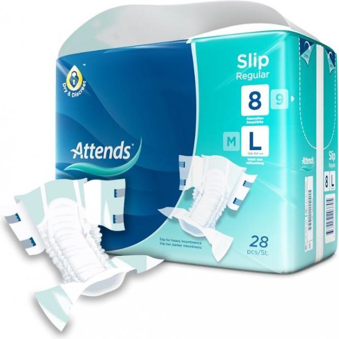 Image du produit Attends Slip 8 regular (28 x, Large)