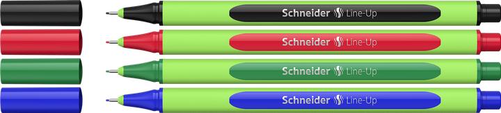 Actual product image Schneider Fineliner Line-Up - case of 4 pcs. (Multicoloured, 4x)