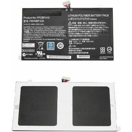 CoreParts FUJ:CP671425-XX (4 Zellen, 3300 mAh), Notebook Akku, Schwarz