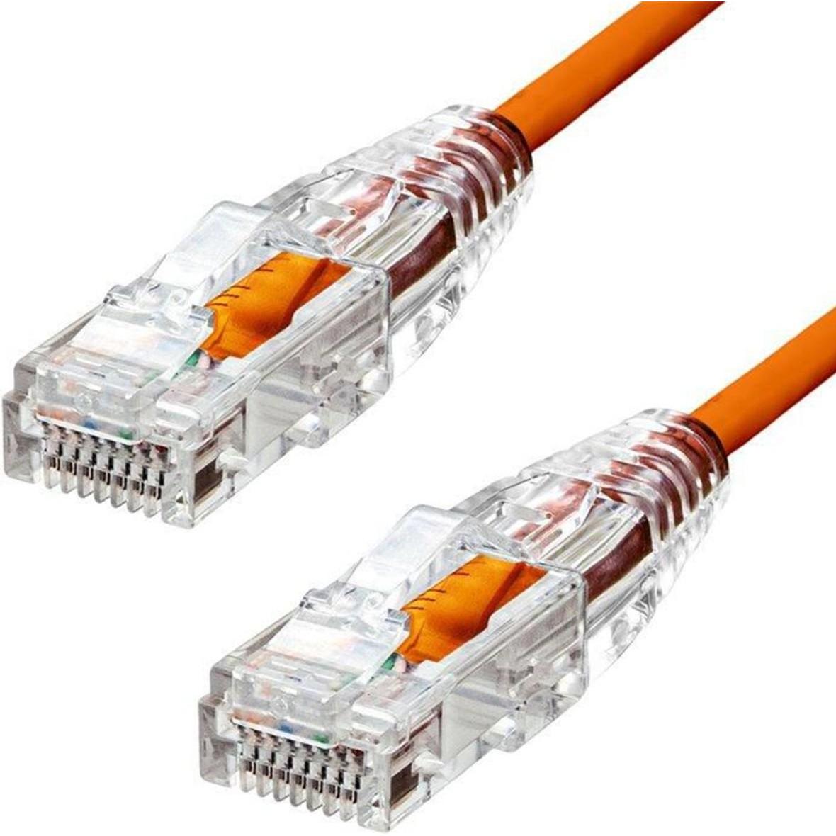 ProXtend Slim U/UTP CAT6 LSZH AWG 28 Orange 5M (U/UTP, CAT6, 5 m), Netzwerkkabel