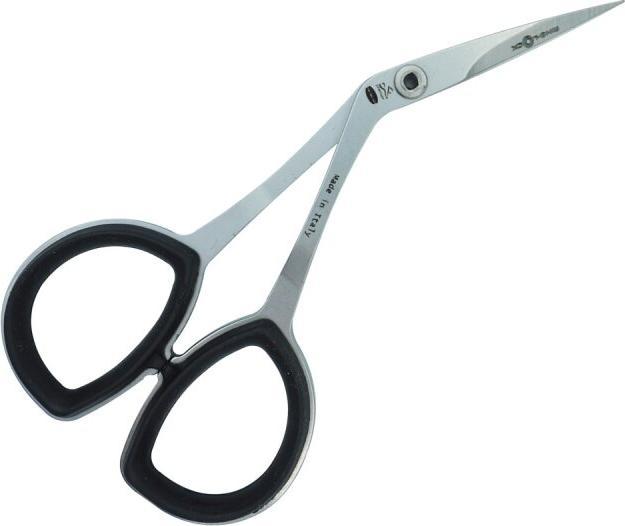 Actual product image Premax Embroidery scissors Ring Lock angled 100mm (10 cm)
