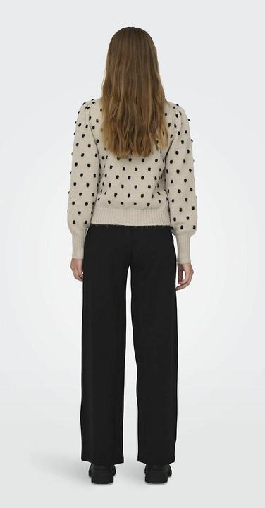 Image du produit JdY JDYSIGRID LIFE L/S ONECK PUFFDOT PUL KNT Pull en maille (XS)