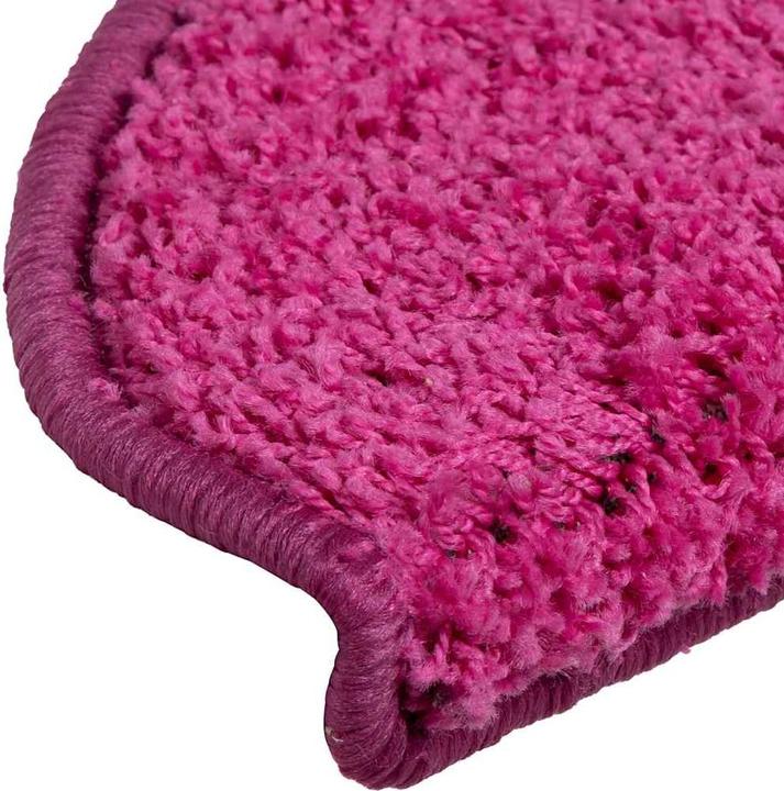 Actual product image vidaXL Step mats 30 pcs. Pink 65x21x4 cm (65 x 21 x 4 cm)