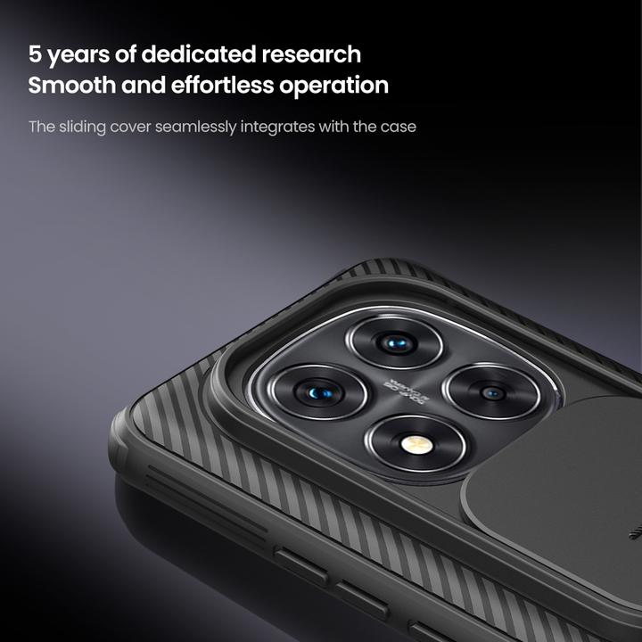 Produktbild Nillkin Rückwandabdeckung Xiaomi - CamShield PRO Hard Case für Xiaomi Redmi Note 14 Pro+ 5G Schwarz (Xiaomi Redmi Note 14 Pro+ 5G)