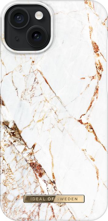 Produktbild iDeal Of Sweden iPhone 15 Plus Magsafe Case, Carrara Gold (Apple iPhone 15 Plus)