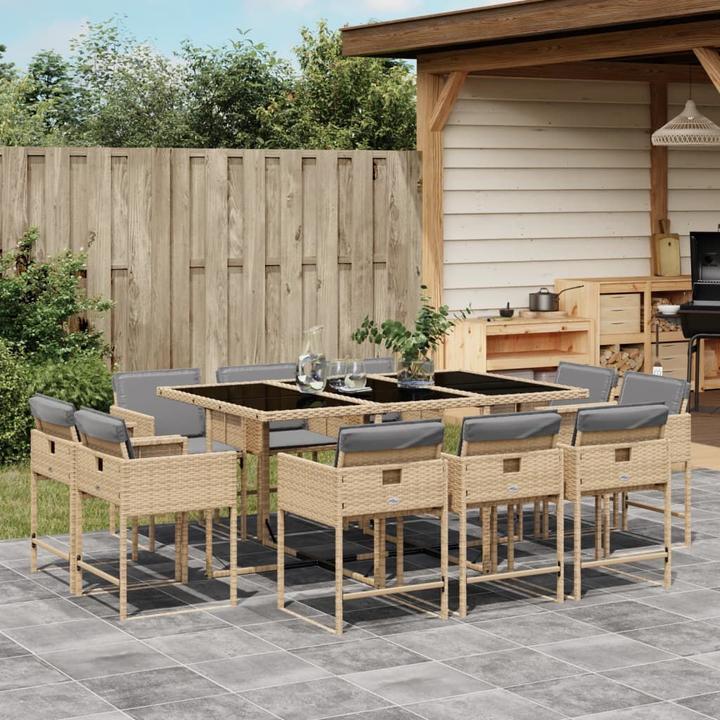 Actual product image vidaXL Garten Essgruppe (165 x 106 x 73 cm)
