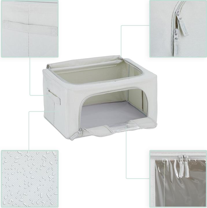 Actual product image Relaxdays Storage bag set (40 x 30 x 20 cm, 100 l)