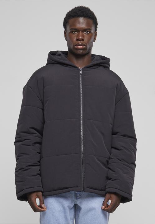 Actual product image Urban Classics Hooded Block Puffer Jacket - 141025 (S)