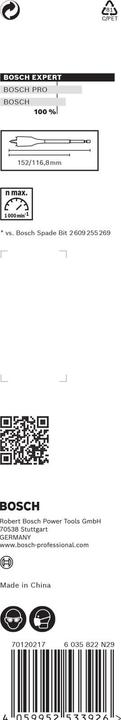 Immagine prodotto Bosch Professional Zubehör EXPERT Fresa piana a velocità di taglio automatica, 19 x 152 mm (19 millimetri)