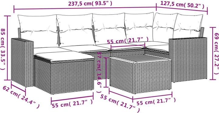 Produktbild vidaXL Chandler